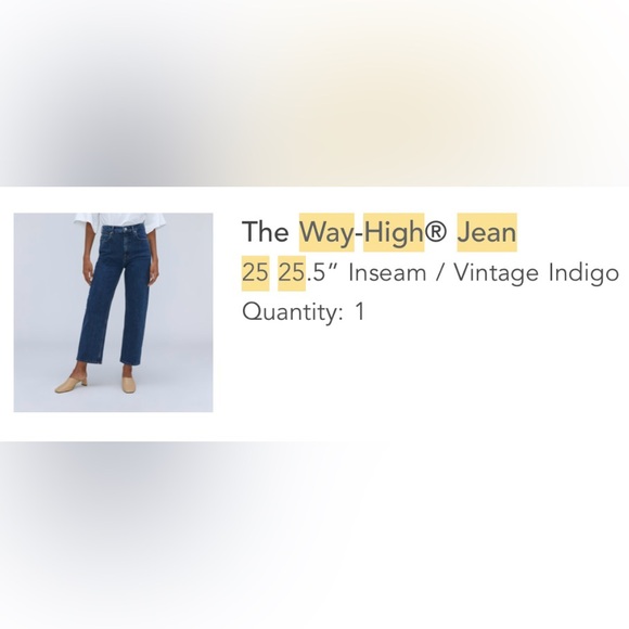 Everlane Way High Jeans - Picture 5 of 12